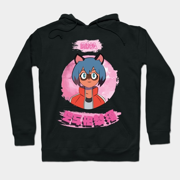 BRAND NEW ANIMAL (BNA): KAGEMORI MICHIRU TANUKI Hoodie by FunGangStore